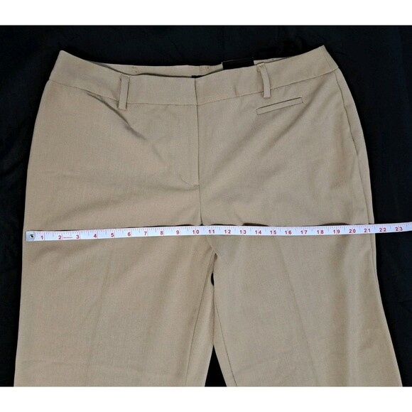 George Women’s Khaki Core Stretch Dress Pants NWT Size 12 Petite - Picture 7 of 12